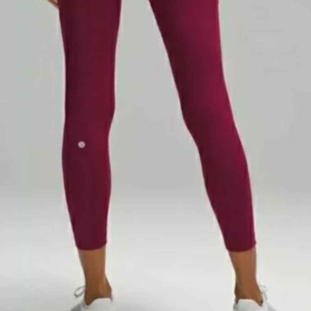 NWT lululemon Wunder Train HR Tight 28" Deep Luxe - Picture 2 of 4